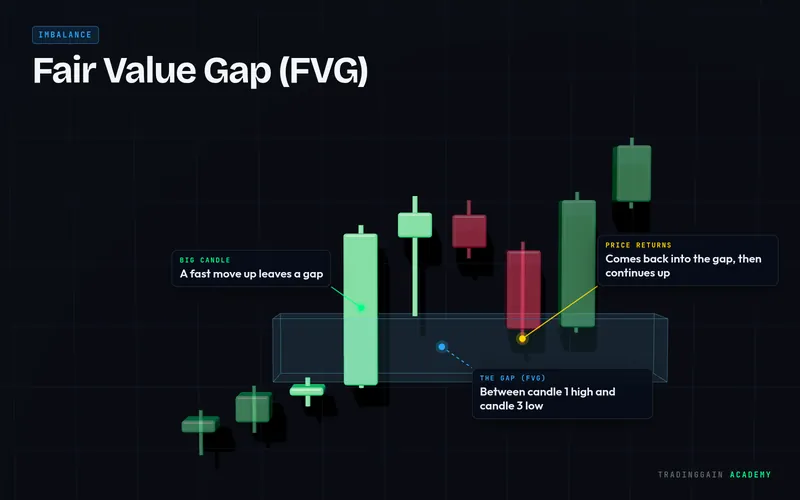 Fair Value Gap (FVG) 3D chart