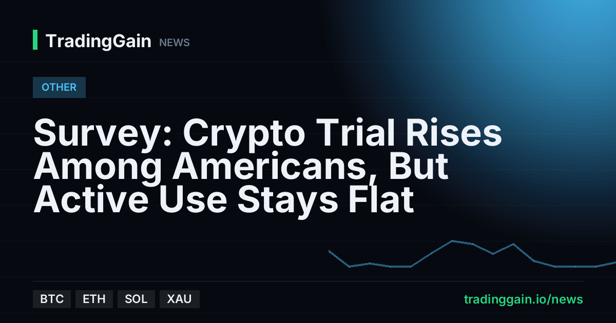 Survey: Crypto Trial Rises Among Americans, But Active Use Stays Flat